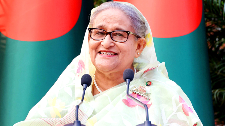 গণভবনে গিয়ে প্রধানমন্ত্রীকে অভিনন্দন জানালেন ১৯ দেশের রাষ্ট্রদূত