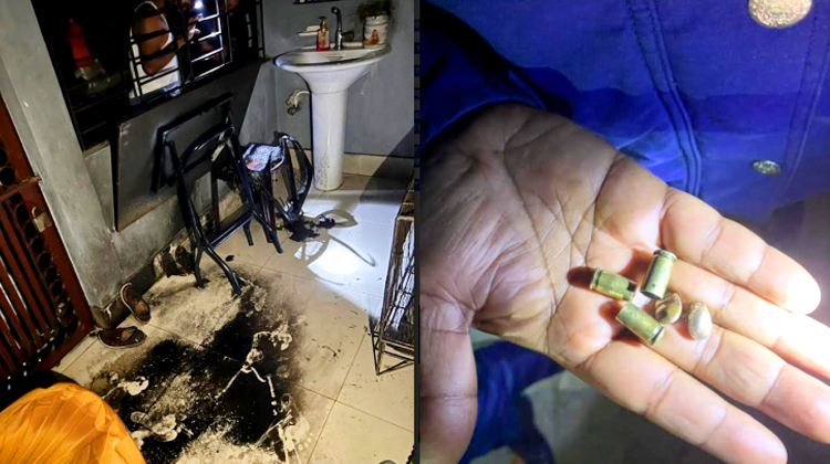 গাজীপুরের শ্রীপুরে আওয়ামী লীগ নেতার বাড়িতে গুলি ও অগ্নিসংযোগ