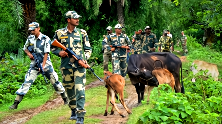 বিএসএফের গুলিতে তেঁতুলিয়া সিমান্তে ২ বাংলাদেশি যুবক নিহত