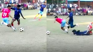 বরুহা তরুন তেজ ক্লাবের উদ্যোগে ফুটবল টুর্নামেন্ট অনুষ্ঠিত