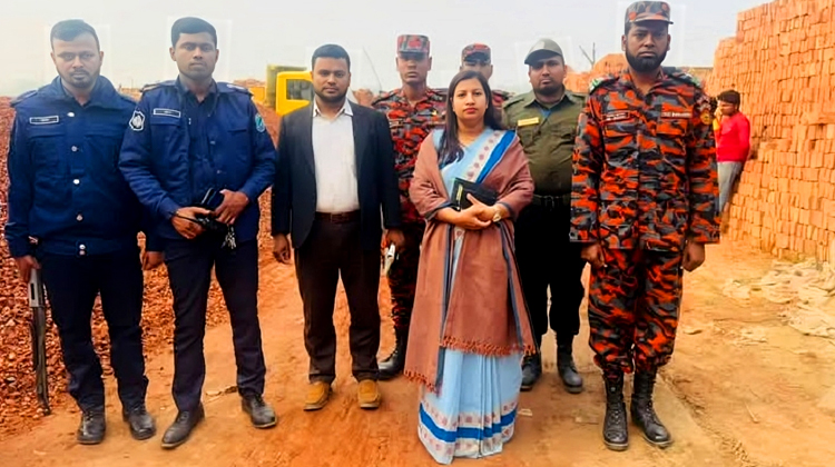ভূঞাপুরের ৩টি ইটভাটায় প্রায় ৯ লাখ টাকা জরিমানা