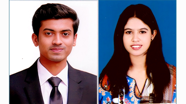 প্রথম আলো বন্ধুসভা টাঙ্গাইল শাখা কমিটির সভাপতি জয় ঘোষ ও সম্পাদক লুপিন