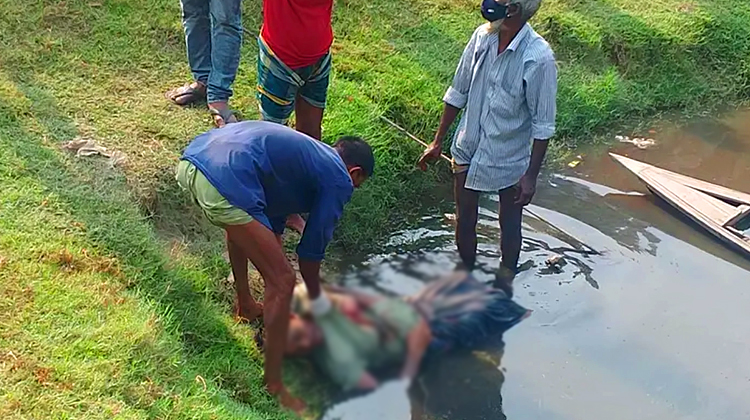টাঙ্গাইলে প্রতিবেশীর পুকুর থেকে যুবকের লাশ উদ্ধার